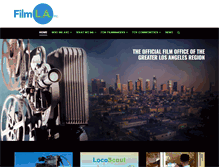 Tablet Screenshot of filmla.com